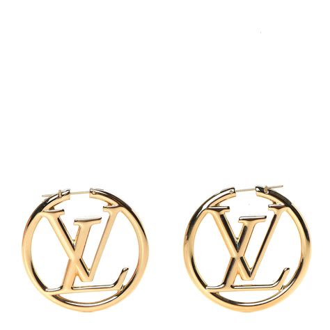 louis vuitton hoop earrings uk|Louis Vuitton refurbished earrings.